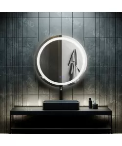 Oglinda LED Touch Gallare Sistem Dezaburire 60x60cm Colectia Korman Technik