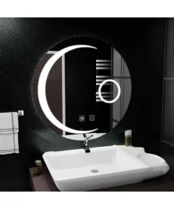 Oglinda LED Touch Iluma, 60x60 cm Functie Dezaburire Colectia Korman