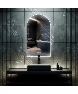 Oglinda LED Touch Iulius Sistem Dezaburire 60x80 cm Colectia Marcello Funghi Oglinda LED Touch Iulius Sistem Dezaburire 60x80 cm Colectia Marcello Funghi