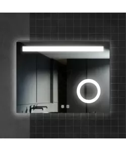 Oglinda LED Touch Piano, 80x60 cm, functie Dezaburire, Korman Technik Oglinda LED Touch Piano, 80x60 cm, functie Dezaburire, Korman Technik