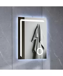 Oglinda LED Touch Riflesso Sistem Dezaburire 60x80 cm Korman Oglinda LED Touch Riflesso Sistem Dezaburire 60x80 cm Korman