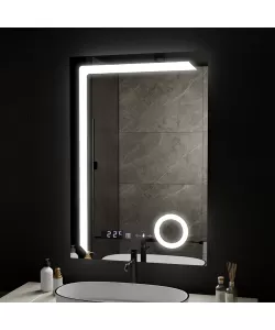 Oglinda LED Senzor Riflesso Sistem Dezaburire Lupa Cosmetica 60x80 cm Colectia Marcello Funghi Oglinda LED Senzor Riflesso Sistem Dezaburire Lupa Cosmetica 60x80 cm Colectia Marcello Funghi