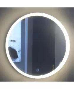 Oglinda LED Touch Rotunda, 50x50cm
