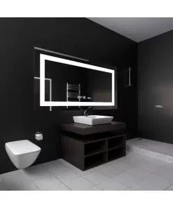 Oglinda LED Senzor Sistem Dezaburire Ceas 120x60 cm Colectia Marcello Funghi W09X Oglinda LED Senzor Sistem Dezaburire Ceas 120x60 cm Colectia Marcello Funghi W09X