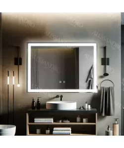 Oglinda LED Touch Umbria Sistem Dezaburire 70x50 cm Colectia Korman Technik Oglinda LED Touch Umbria Sistem Dezaburire 70x50 cm Colectia Korman Technik