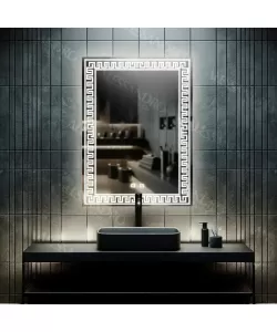 Oglinda LED Touch Vivido Sistem Dezaburire 60x80 cm Colectia Korman Technik