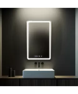 Oglinda LED Touch Wizz Sistem Dezaburire Ceas 60x80 cm Colectia Marcello Funghi Oglinda LED Touch Wizz Sistem Dezaburire Ceas 60x80 cm Colectia Marcello Funghi