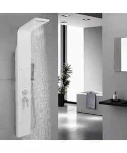 Panou Dus, Inox SUS304, Alb, LYP/002