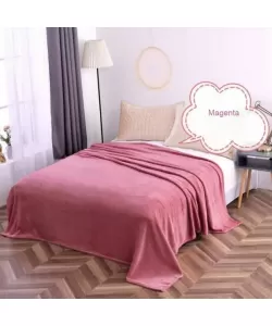 Patura Cocolino, Pat Dublu, 200*230 cm, Magenta Inchis Patura Cocolino, Pat Dublu, 200*230 cm, Magenta Inchis