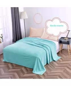 Patura Cocolino, Pat Dublu, 200*230 cm, Verde Menta Patura Cocolino, Pat Dublu, 200*230 cm, Verde Menta