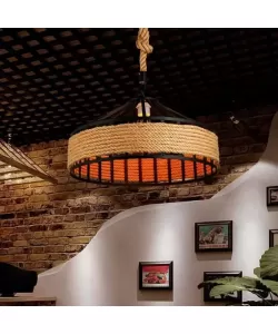 Pendul Anthony 1x E27 Maro Negru Pendul Anthony 1x E27 Maro Negru