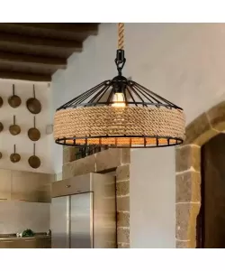 Pendul Anthony 1x E27 Maro Negru Pendul Anthony 1x E27 Maro Negru