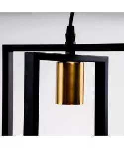 Pendul Archer 4x E27 Negru Pendul Archer 4x E27 Negru