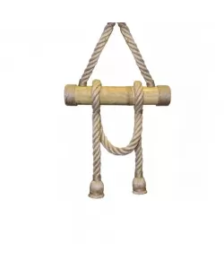 Pendul Bambusa 2x E27 Bambus si Franghie Maro Pendul Bambusa 2x E27 Bambus si Franghie Maro