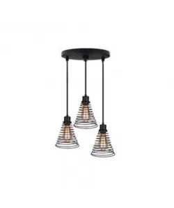 Pendul Brian 3x E27 Negru Pendul Brian 3x E27 Negru