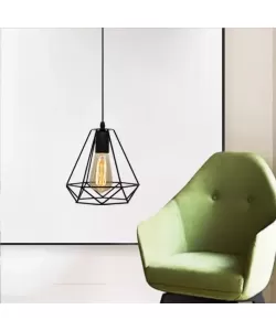 Pendul Diamant 1* E27, Negru Mat Pendul Diamant 1* E27, Negru Mat