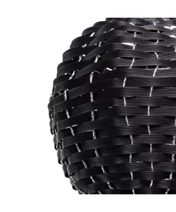 Pendul Dragou, 1*E27, Negru, Metal si Plastic, 2079/1