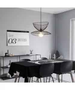 Pendul Egemen 1x E27 Negru