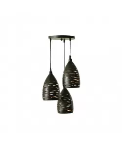 Pendul Elsa, 3*E27, Metal, Maro, 7736/3