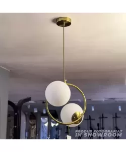 Pendul Julien 2x E27 Auriu Pendul Julien 2x E27 Auriu