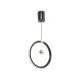 Pendul LED Hal , 24W, 2.4GHz, Dimabila, Metal, Negru si Auriu Pendul LED Hal , 24W, 2.4GHz, Dimabila, Metal, Negru si Auriu