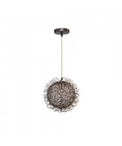 Pendul Marga, 1*E27, Maro, Metal, 4050/1M