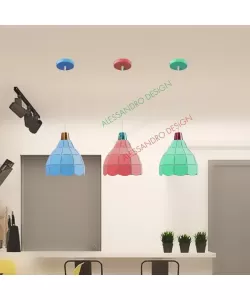 Pendul Maria, 1*E27, Roz, Metal, 806/1PK