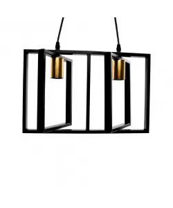 Pendul Patrisi 2x E27 Negru