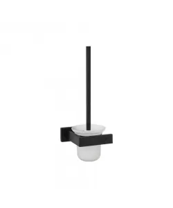 Perie de Toaleta Inox Alb Negru - RESIGILAT -