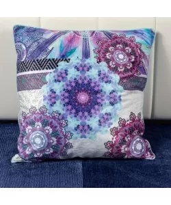 Pernita Decorativa cu Motive Florale, Multicolora Pernita Decorativa cu Motive Florale, Multicolora