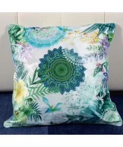 Pernita Decorativa cu Motive Florale, Multicolora Pernita Decorativa cu Motive Florale, Multicolora