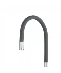 Pipa Flexibila, Silicon si Alama Sanitara, Gri, RS1S-KT/P7