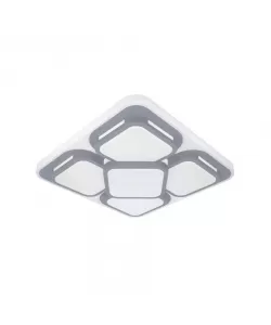 Plafoniera LED Cuba cu Telecomanda, 96W, Dimabila Plafoniera LED Cuba cu Telecomanda, 96W, Dimabila