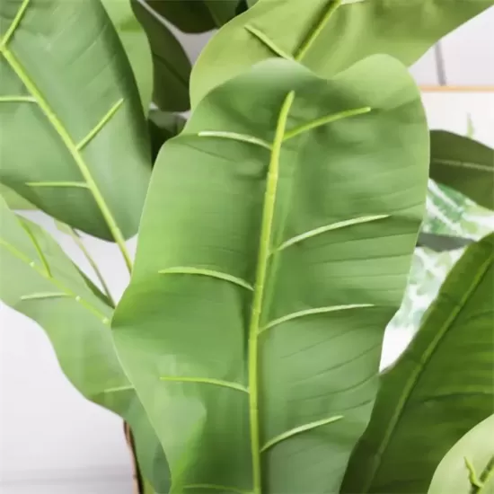Planta Artificiala Banan japonez, 3 Crengi, fara Ghiveci 190cm Verde Planta Artificiala Banan japonez, 3 Crengi, fara Ghiveci 190cm Verde