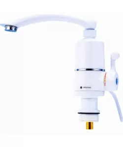 Robinet Electric Instant pentru Apa Calda, Afisaj LCD, Alb, LZ401