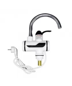 Robinet Electric Instant pentru Apa Calda, Afisaj LCD, Alb, Z008T