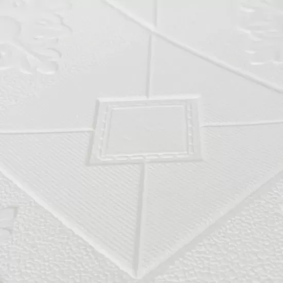 Set 10xTapet 3D Autoadeziv din Spuma Moale, 70cmx70cmx2mm, Alb Set 10xTapet 3D Autoadeziv din Spuma Moale, 70cmx70cmx2mm, Alb