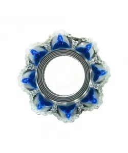 Spot LED Incastrabil, 3W, Sticla, Albastru