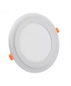 Spot LED Rotund, 16W, 3000K-6500K, Trei Functii, Alb