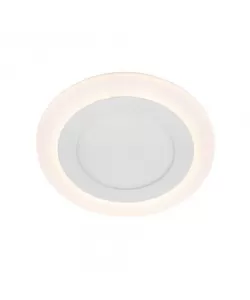 Spot LED Rotund, 9W, 3000K/6500K, Trei Functii, Incastrat, Alb