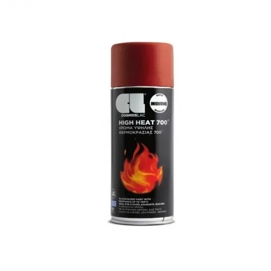 Spray Vopsea Cosmos Lac cu Rezistenta la Temperaturi Ridicate, Rosu, 400ml Spray Vopsea Cosmos Lac cu Rezistenta la Temperaturi Ridicate, Rosu, 400ml