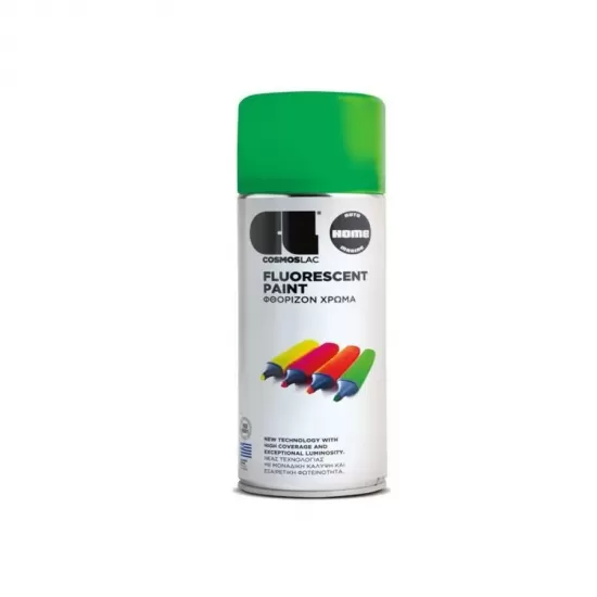 Spray Vopsea Cosmos Lac, Verde Fluorescent, 400ml Spray Vopsea Cosmos Lac, Verde Fluorescent, 400ml