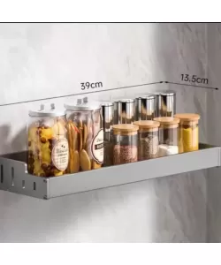 Suport Accesorii 39cm Aluminiu Gri Inchis