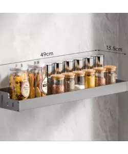 Suport Accesorii 49cm Aluminiu Gri Inchis