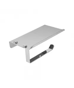 Suport Hartie Igienica cu Suport Telefon/Parfum Argintiu GJ624