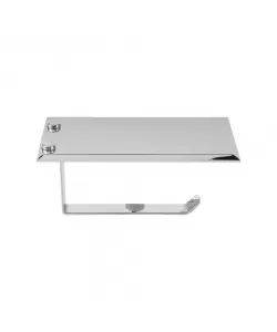 Suport Hartie Igienica cu Suport Telefon/Parfum Argintiu GJ624