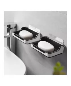 Suport Sapun Autoadeziv Alb, JS/07