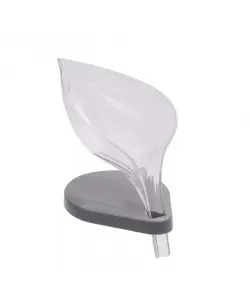 Suport Sapun cu Scurgere Gri