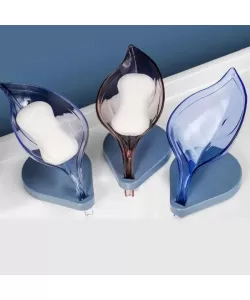 Suport Sapun cu Scurgere Gri