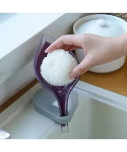 Suport Sapun cu Scurgere Mov